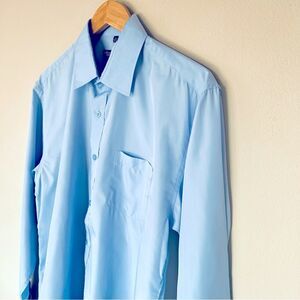 Santino Milano Dress Shirt  Men’s Size M Long Sleeve